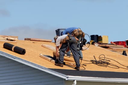 Roof damage repair