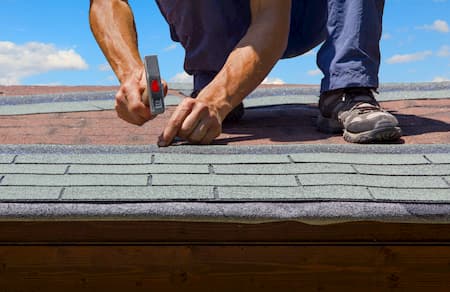 Shingle roofing